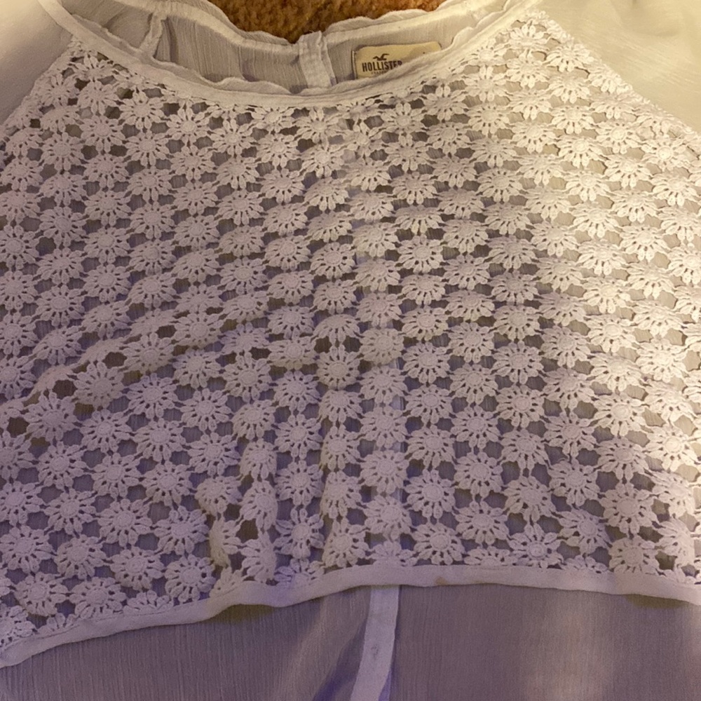 Lace crop top